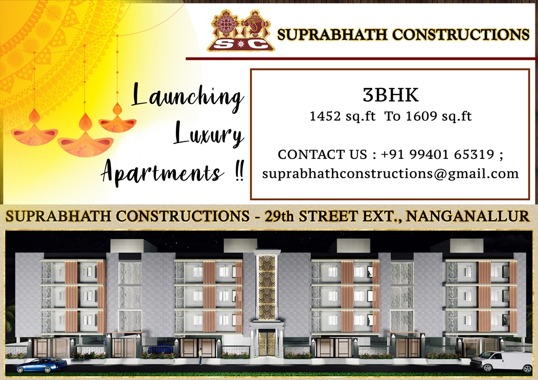 Buy 3BHK Flat In Nanganallur